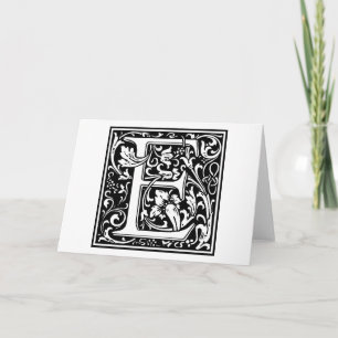 William Morris Alphabet "E"