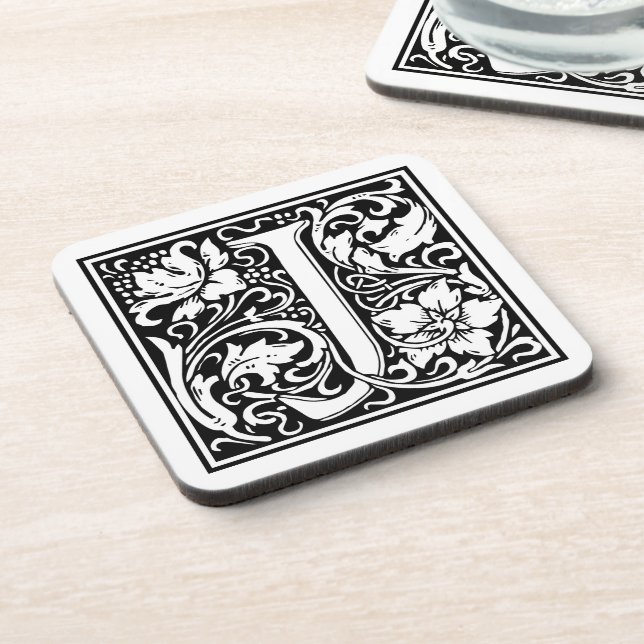 William Morris Alphabet “J” Untersetzer (Linke Seite)