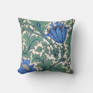 William Morris "Anemone" Kissen