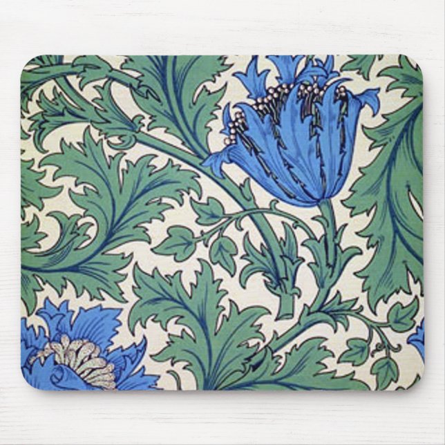William Morris "Anemone" Mousepad (Vorne)