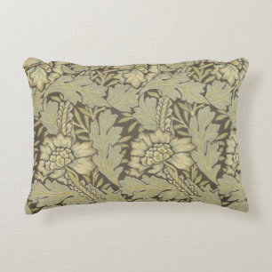 William Morris-Anemonen-Muster Dekokissen