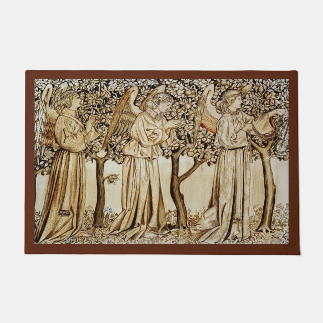 William Morris Angels Doormat Fußmatte (Vorderseite)