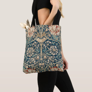 William Morris Antike Florales Geißblattmuster