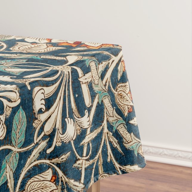 William Morris Antike Geißblatt-Blumen Tischdecke (Beispiel)