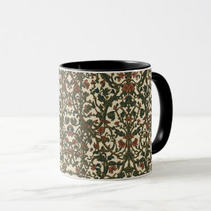 William Morris antikes Blumenmuster Geißblatt Tasse