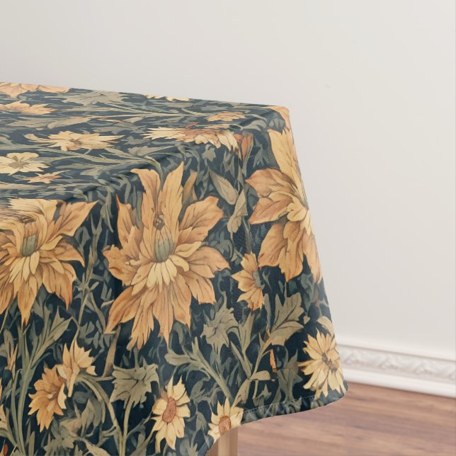 William Morris Antikes Geißblatt-Blumenmuster Tischdecke (Beispiel)