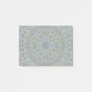 William Morris - Antique 1873 Vine & Blume Muster Post-it Klebezettel