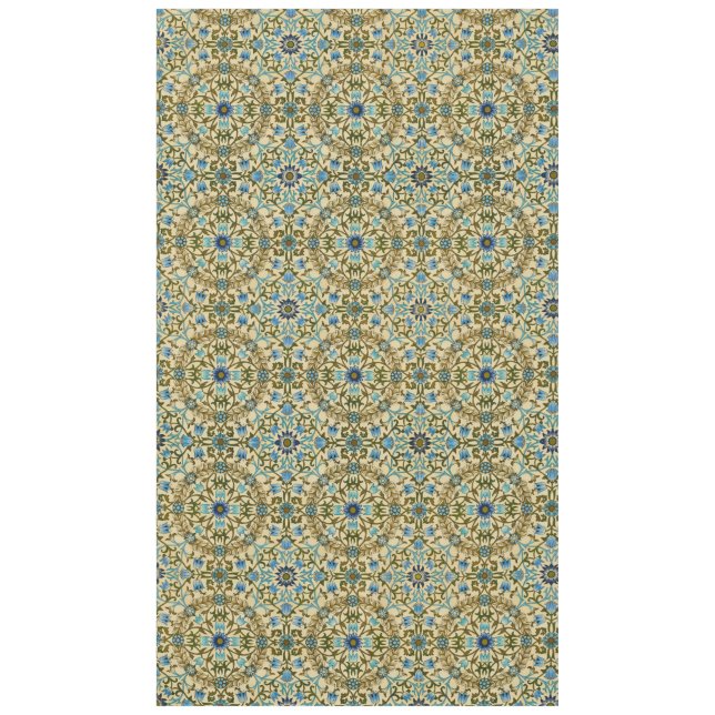 William Morris - Antique 1873 Vine & Blume Muster Tischdecke (Vorderseite)