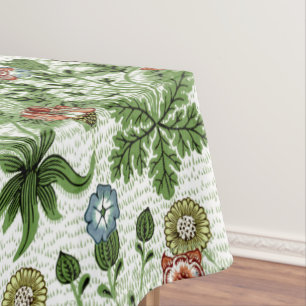 William Morris Antique Daisy Floral Pattern Tischdecke