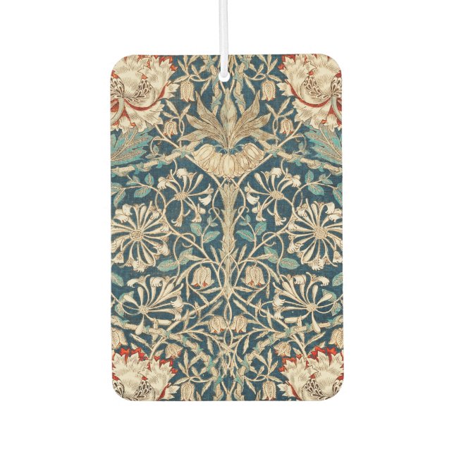 William Morris Antique Honeysuckle Floral Autolufterfrischer (Vorderseite)