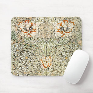 William Morris Antique Honeysuckle Floral Classic Mousepad