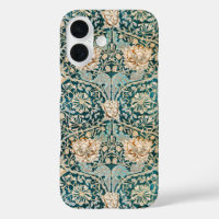 William Morris Antique Honeysuckle Floral Pattern