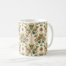 William Morris Antique Honeysuckle Floral Pattern Kaffeetasse