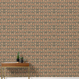 William Morris Antique Honeysuckle Floral Pattern Tapete