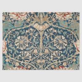 William Morris Antique Honeysuckle Floral Seidenpapier