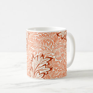 William Morris Apfel Vintage-Botanikmuster Kaffeetasse