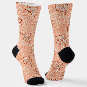 William Morris Apfel Vintage-Botanikmuster Socken