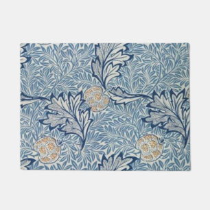 William Morris Apple Blume Floral Design Fußmatte
