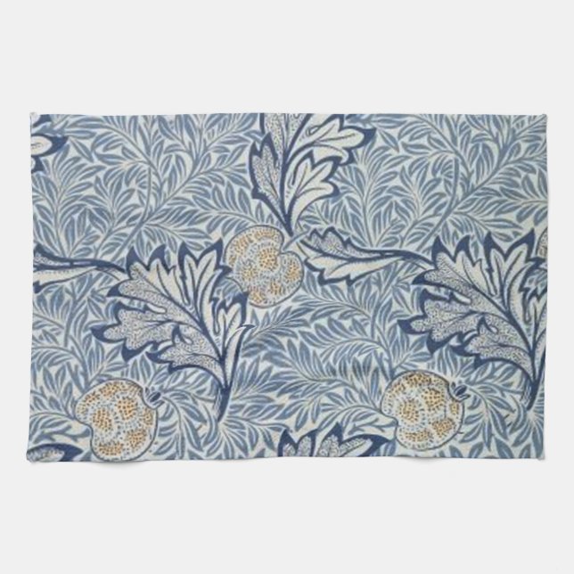 William Morris Apple Blume Floral Design Geschirrtuch (Horizontal)