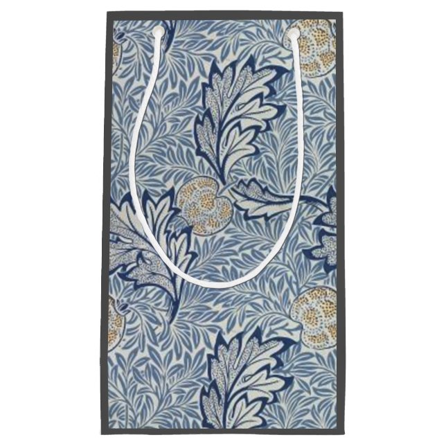 William Morris Apple Blume Floral Design Kleine Geschenktüte (Vorderseite)