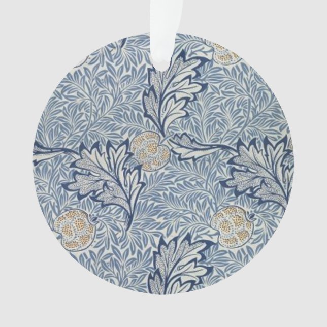 William Morris Apple Blume Floral Design Ornament (Vorderseite)