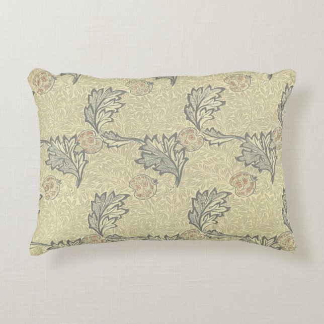 William Morris Apple Design Dekokissen (Vorderseite)
