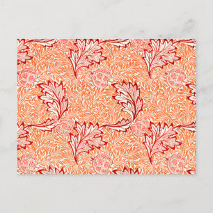 William Morris Apples and Acanthus Verlasse Patter Postkarte