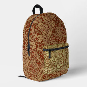 William Morris Arcadia Floral Garden Blume Bedruckter Rucksack