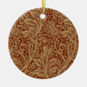 William Morris Arcadia Floral Garden Blume Keramik Ornament