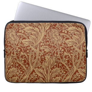 William Morris Arcadia Floral Garden Blume Laptopschutzhülle