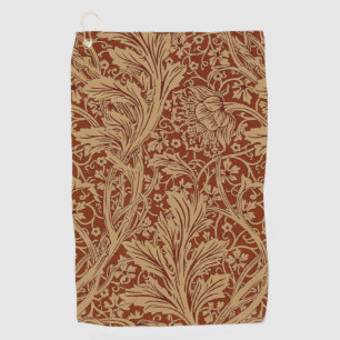 William Morris Arcadia Floral Garten Blumen Classi Golfhandtuch