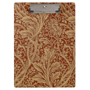 William Morris Arcadia Floral Garten Blumen Classi Klemmbrett