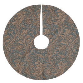 William Morris Arcadia Floral Pattern Classic Polyester Weihnachtsbaumdecke