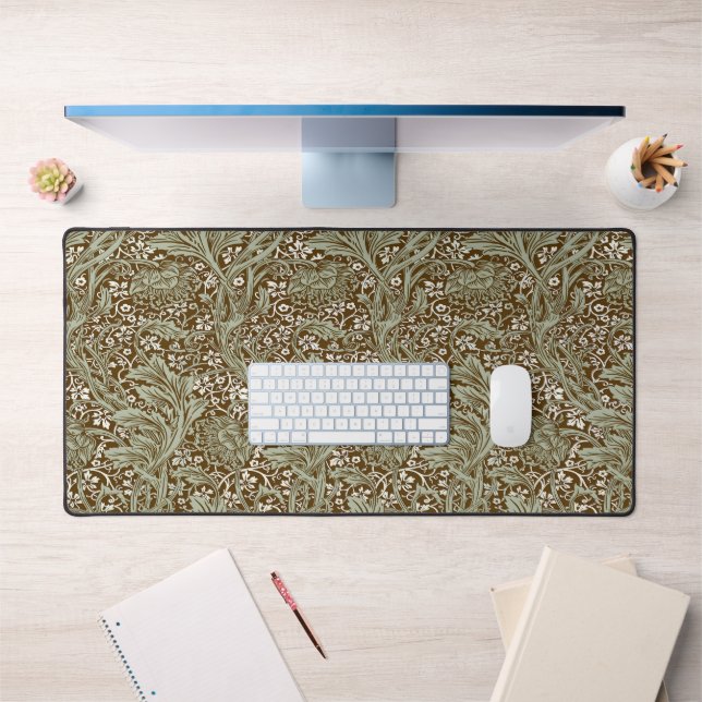 William Morris Arcadia Floral Pattern Classic Schreibtischunterlage (Büro 1)