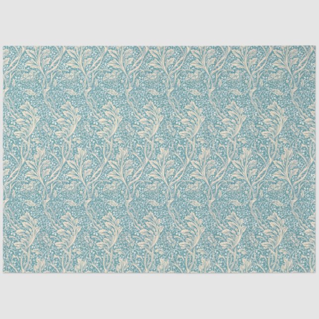 William Morris Arcadia Floral Pattern Classic Seidenpapier (Vorderseite)