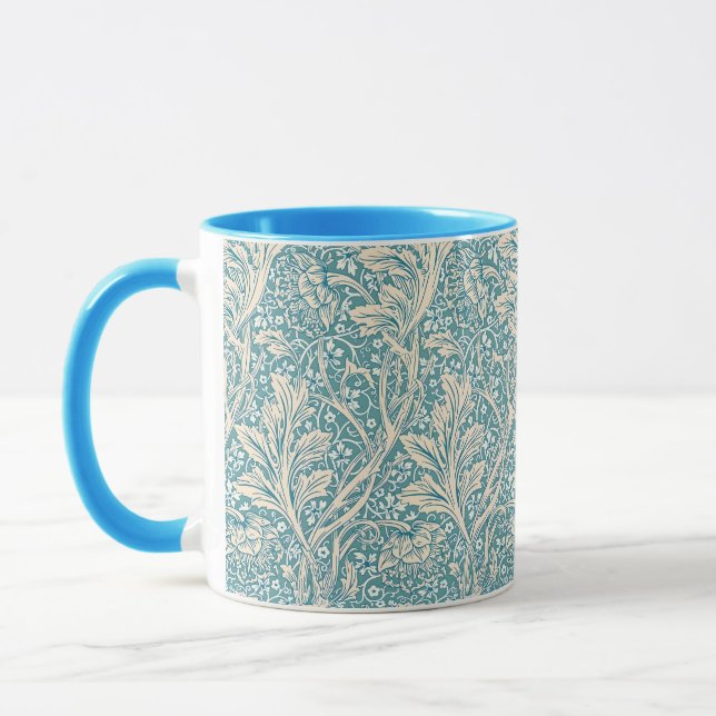 William Morris Arcadia Floral Pattern Tasse (Links)