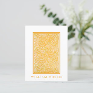 William Morris, Arcadia Gelbes Laub Postkarte