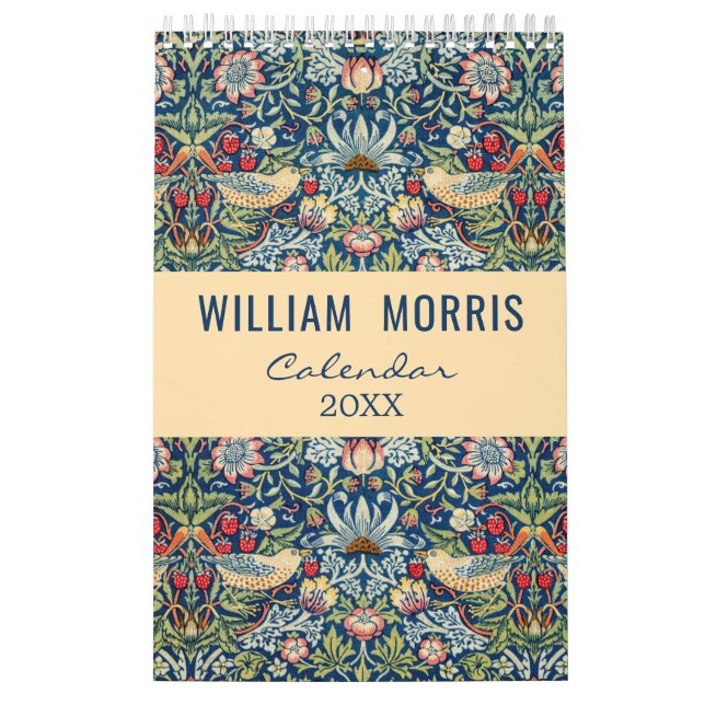 William Morris Art Design Kalender (Titelbild)