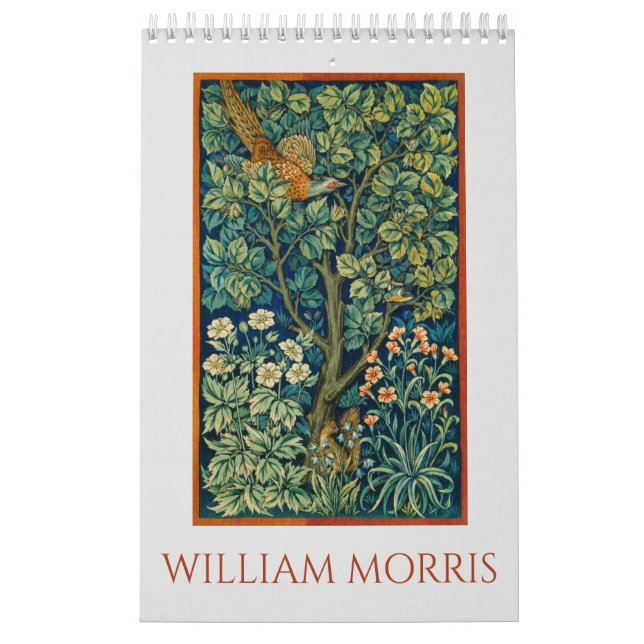 William Morris Art Grafik Walkalender Kalender (Titelbild)