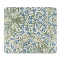 William Morris - Art Nouveau Blaue Glockenblumen