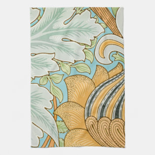 William Morris Art Nouveau floral and folioral Geschirrtuch