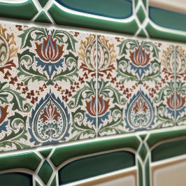 William Morris Art Nouveau Floral Viktorianisch Re Fliese