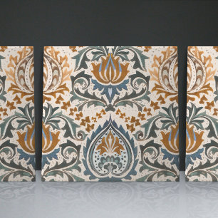 William Morris Art Nouveau Floral viktorianischer Fliese