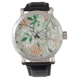 William Morris Art Nouveau Floral Watch Armbanduhr