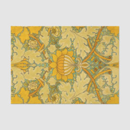 William Morris, Art Nouveau Gold St James Palace Seidenpapier