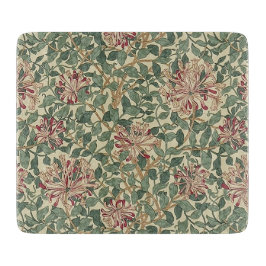 William Morris - Art Nouveau Honeysuckle & Blätter Schneidebrett