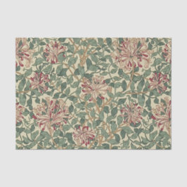 William Morris - Art Nouveau Honeysuckle & Blätter Seidenpapier