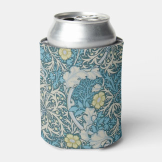 William Morris, Art Nouveau Muster, Seetang, blau, Dosenkühler
