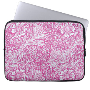 William Morris - Art Nouveau Pink Marigold Laptopschutzhülle