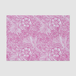 William Morris - Art Nouveau Pink Marigold Seidenpapier
